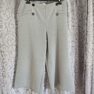 Herringbone crop pant